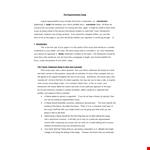 Formal Argumentative Essay Example example document template