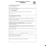 Parental Consent Form Template - Visit with Child | Leader Please example document template