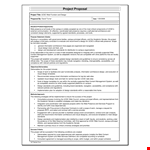 Website Design Project Proposal example document template