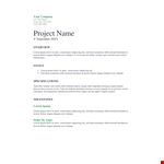 Create Winning Proposals with Our Project Proposal Template - Lorem Ipsum Dolor example document template