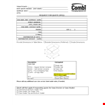 Get a Quote for Sealer Combis | Request for Quote Today example document template
