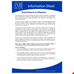 Formal Grievance Response Letter Example example document template