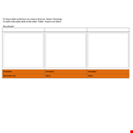 Create Stunning Story Boards with Descriptive Tables and Effects – Document Templates example document template
