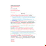 Sample Employee Warning Letter Template example document template