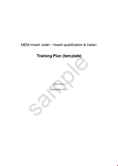 effective training manual template for employers and apprentices | get trained now template