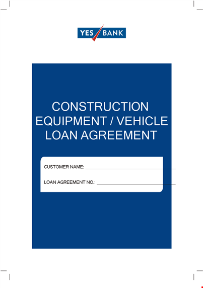 simple car loan agreement template template