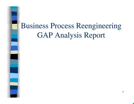 process gap analysis template