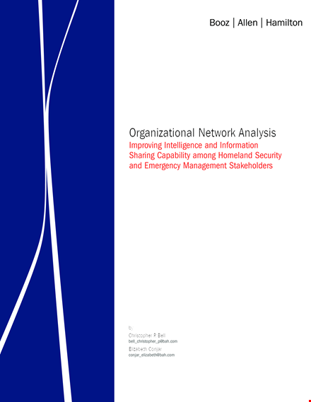 organizational network analysis template template