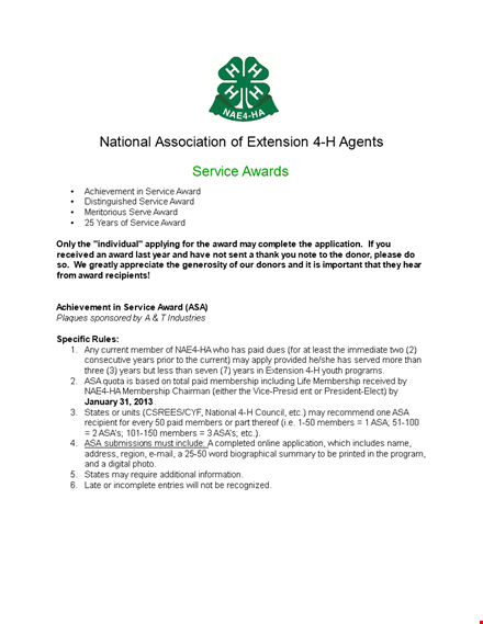 national association of extension pdf format template