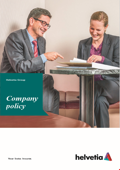 simple company policy template template