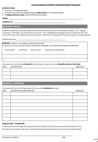 excel business expense template template