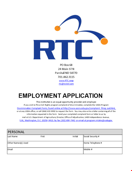 employment application template - apply for a job with ease template