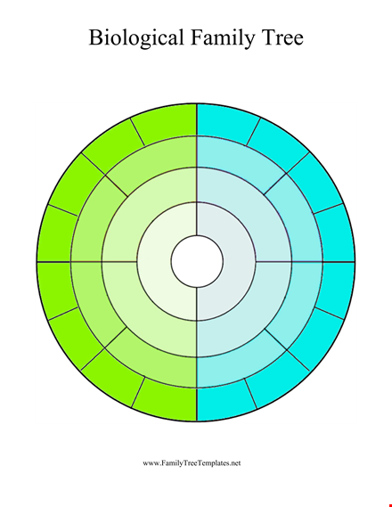 free circular family tree template template
