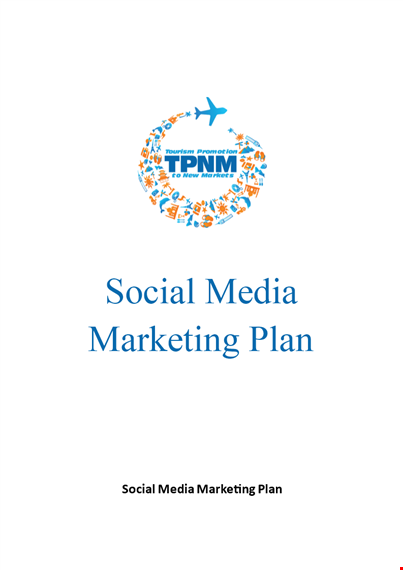 create an effective social media marketing action plan with our pdf template template