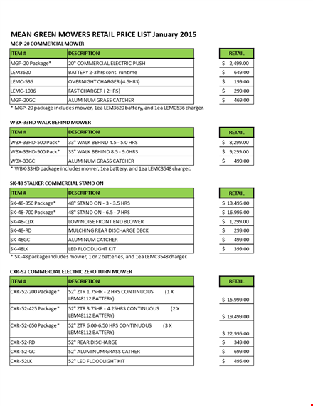 meangreenretailpricejan pdf template