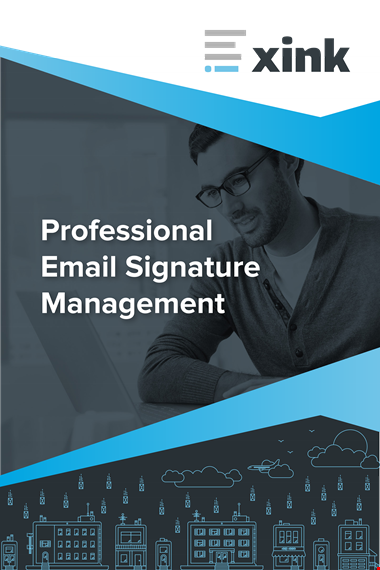 professional business email signature management template
