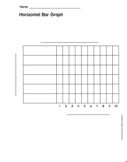 horizontal bar graph template template