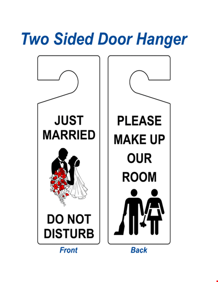 create eye-catching door hanger templates for effective marketing | company name template
