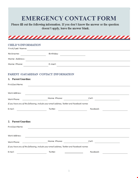 contact form template template