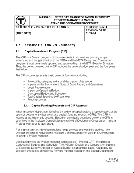 project budget planning template template