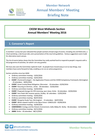 meeting briefing template