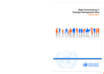high commissioners strategic management plan template