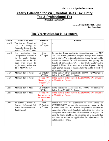 sales and professional tax template  template