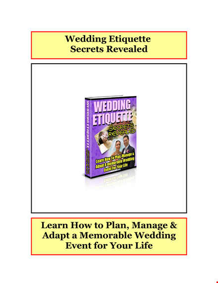 wedding gift list etiquette template template