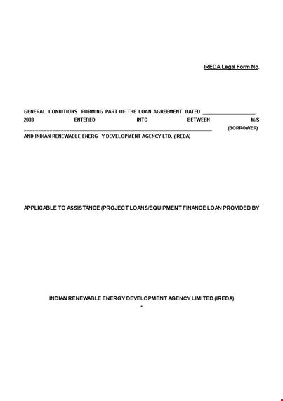free legal form template