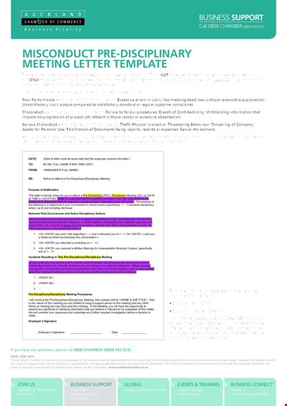 disciplinary meeting letter template - efficiently schedule dispute resolution chamber meetings template