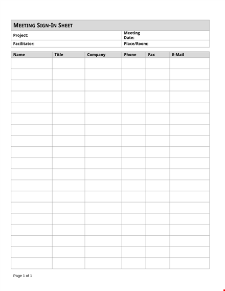 employee meeting sign in sheet template - downloaded | tidyforms template