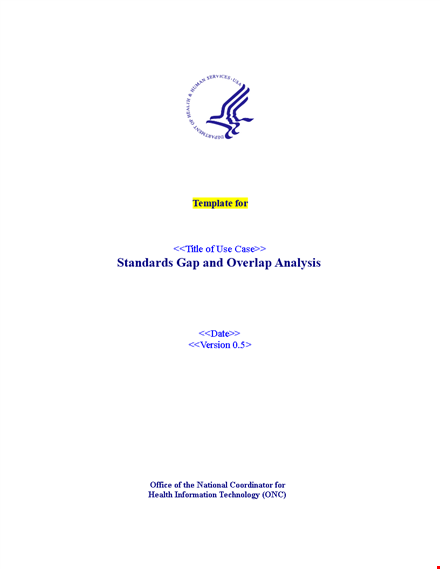 download gap analysis template for standards compliance template
