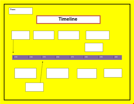 timeline template . template