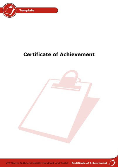 outstanding achievement certificate template - customizable design template