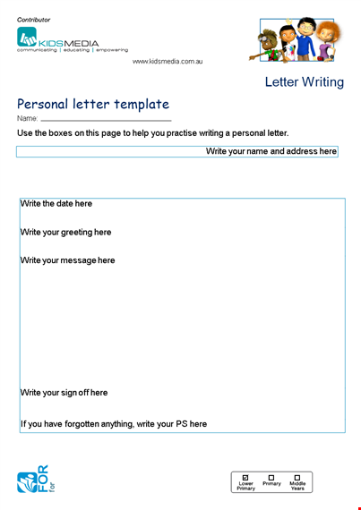 personal letterhead template template