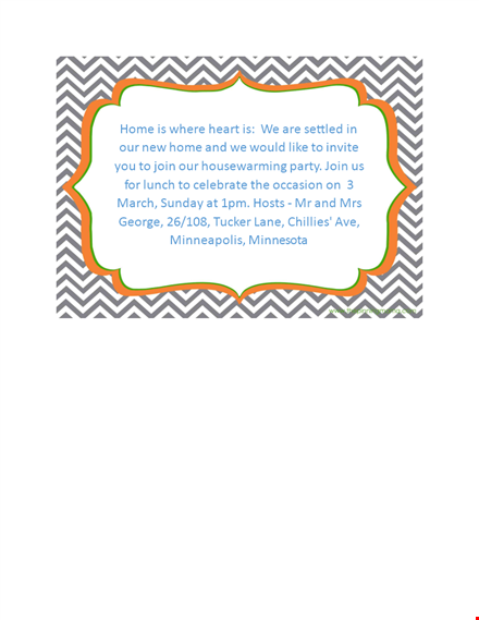 housewarming invitation template - easy-to-use & customizable designs template