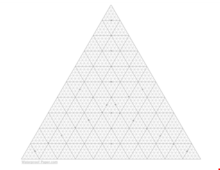 free printable ternary grid graph paper template