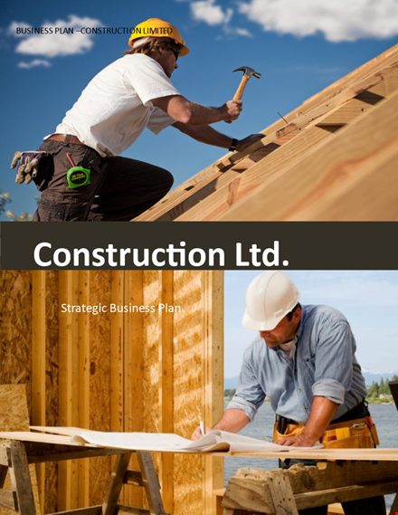 new construction marketing plan template