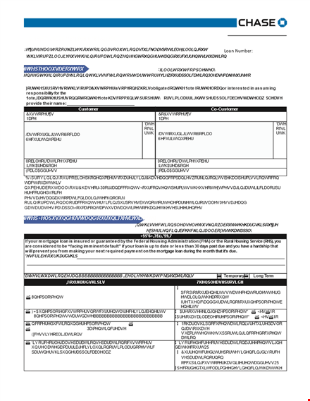 chase bank mortgage interest statement template