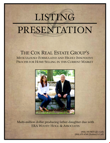 real estate listing presentation template | create impressive estate presentations template