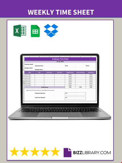 weekly planner template template