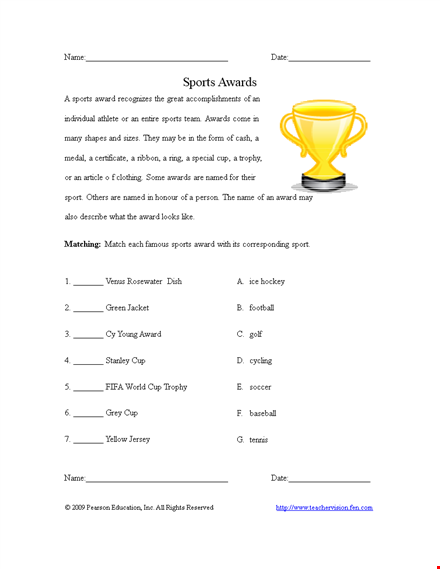 sports awards certificate template in pdf template