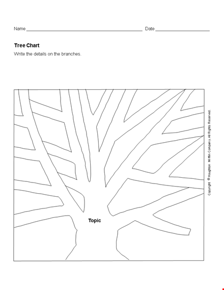 chart your data with a creative tree map template template
