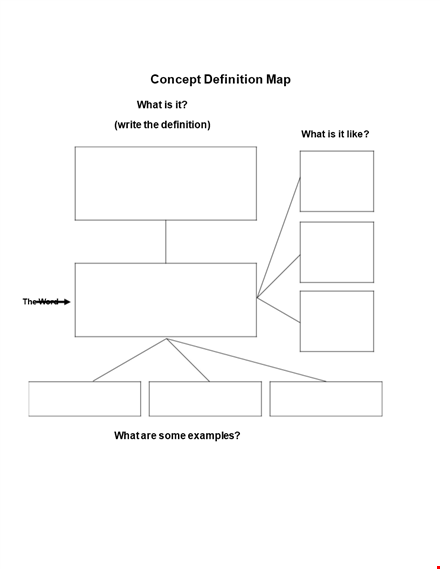 create effective concept maps with our template - definition and how to write included template