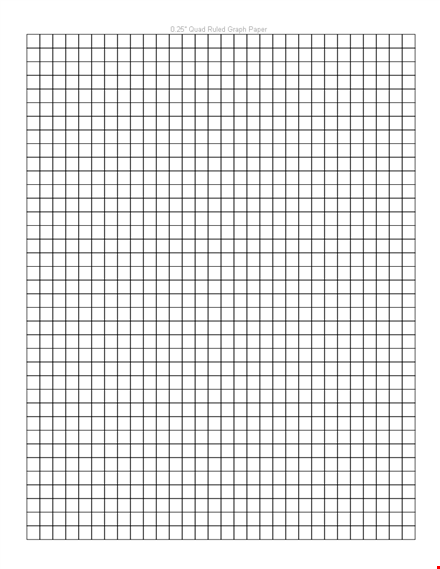 large ruled graph paper template