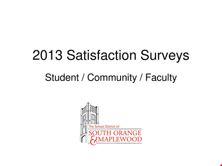 high school satisfaction survey template - quality rating: satisfactory or unsatisfactory template