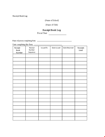 buy school book and get a receipt with free signature | [your company name] template