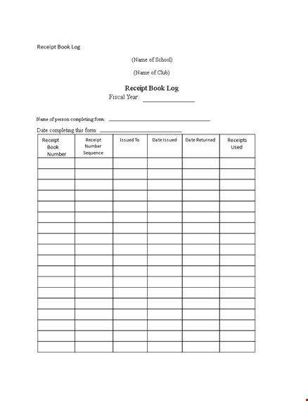 buy school book and get a receipt with free signature template