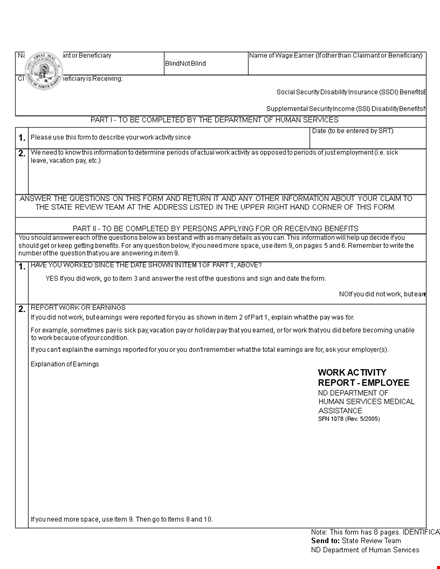 employee weekly activity report template template