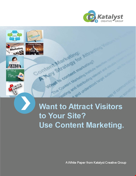 creative content marketing example template